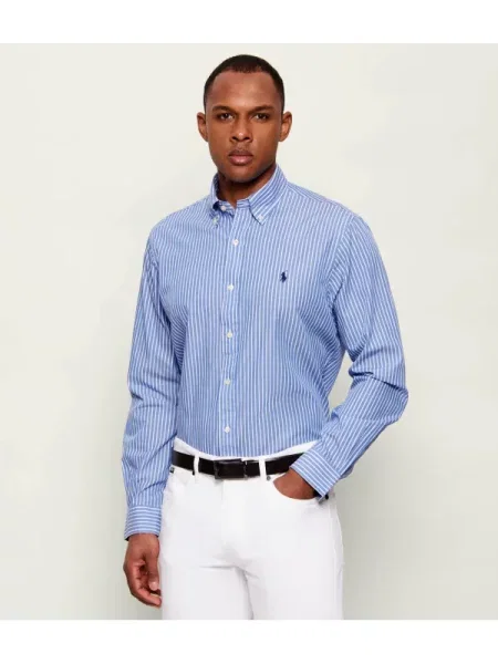 POLO RALPH LAUREN Cămașă | Custom fit albastru