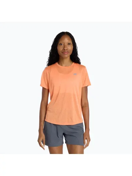 Tricou pentru femei New Balance Athletics tangerine heat