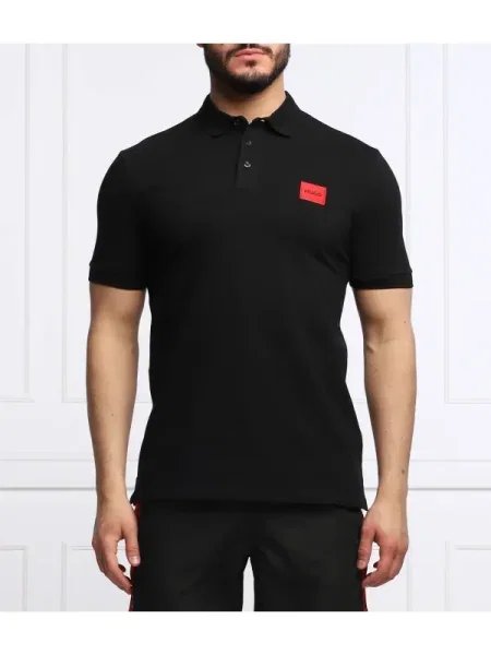HUGO Tricou / roșu negru
