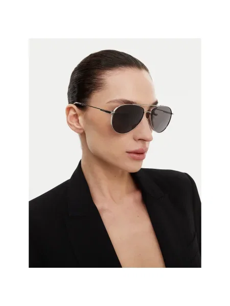 Slnečné okuliare Trussardi strieborná