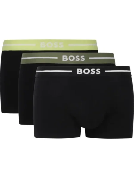 BOSS BLACK 3 db-os boxeralsó szett fekete