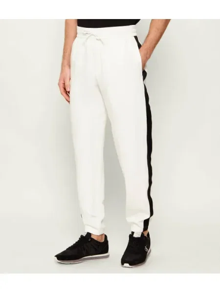 Armani Exchange Pantaloni de trening alb
