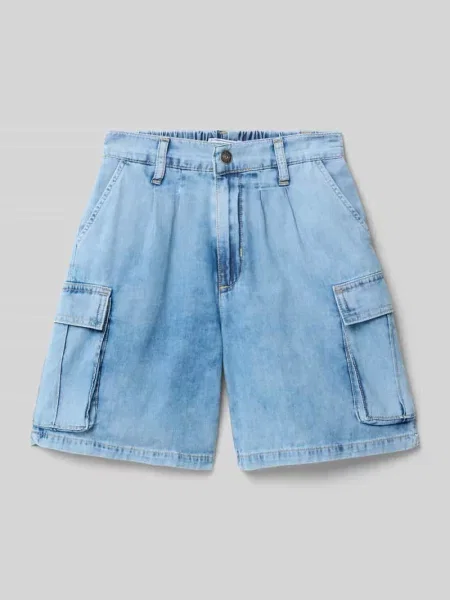 Szorty jeansowe o kroju regular fit z cargo Blue Effect