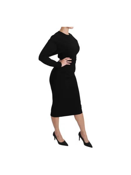 Sukienka ołówkowa Dolce And Gabbana czarna