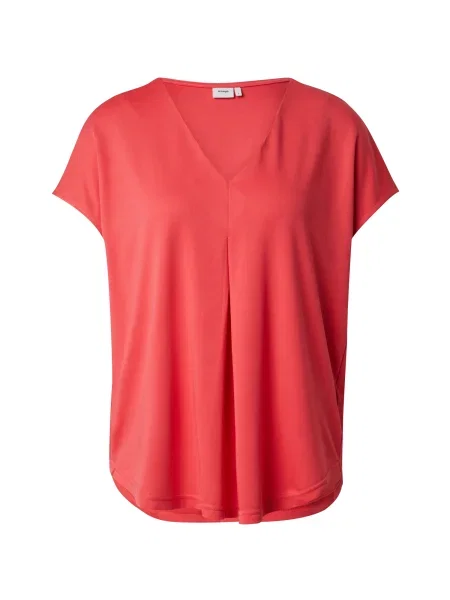 NÜMPH Tricou NUTILIA deschis roșu
