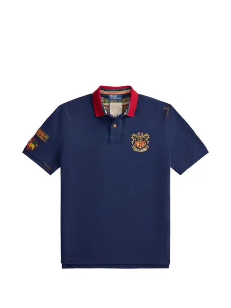 Кожени чорапи Polo Ralph Lauren с отворена пета с пейсли десен бяло