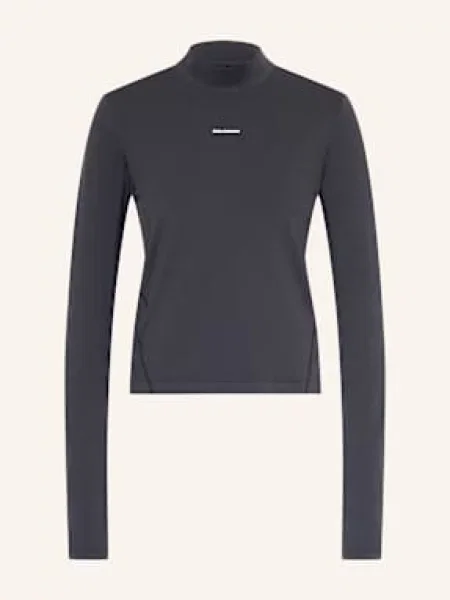 Běžecké tričko Longsleeve Salomon Bliss deep black černé