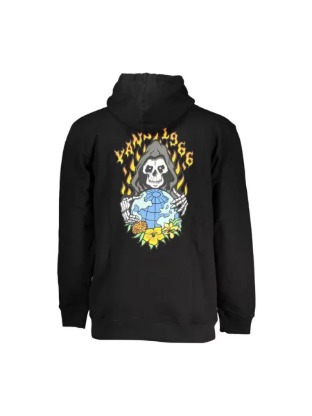 Bluza z kapturem Vans z długim rękawem klasyczna czarna