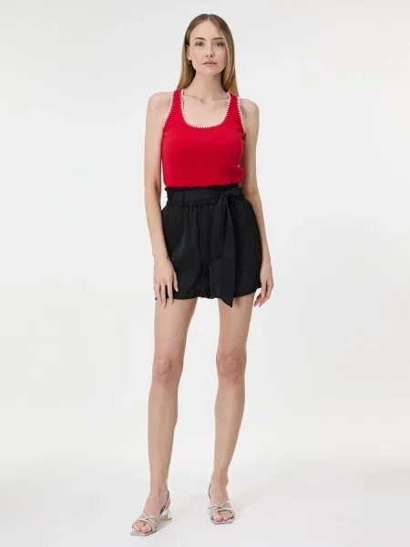 Pantaloni scurți Orsay negru
