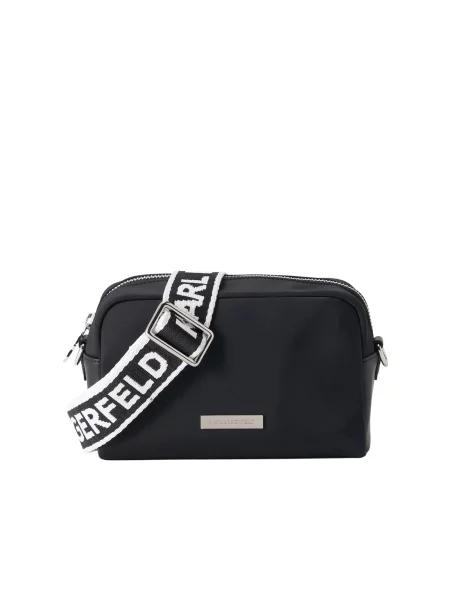 Karl Lagerfeld crossbody torbica črna