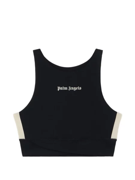 Top Palm Angels clasic cu autograf negru