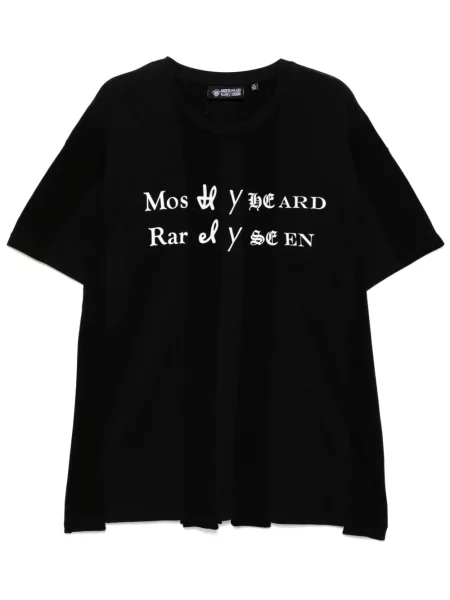 Tricou Mostly Heard Rarely Seen negru