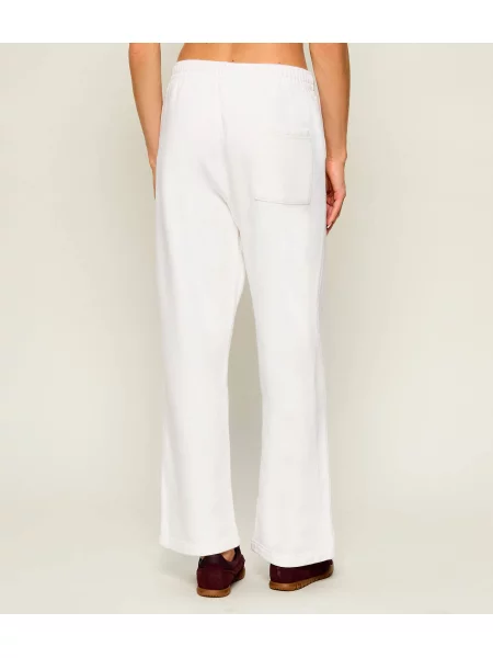 Sporty&Rich Pantaloni de trening LA Serif alb