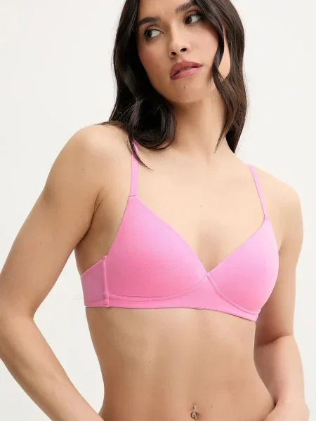 Сутиен United Colors of Benetton с изчистен дизайн черно