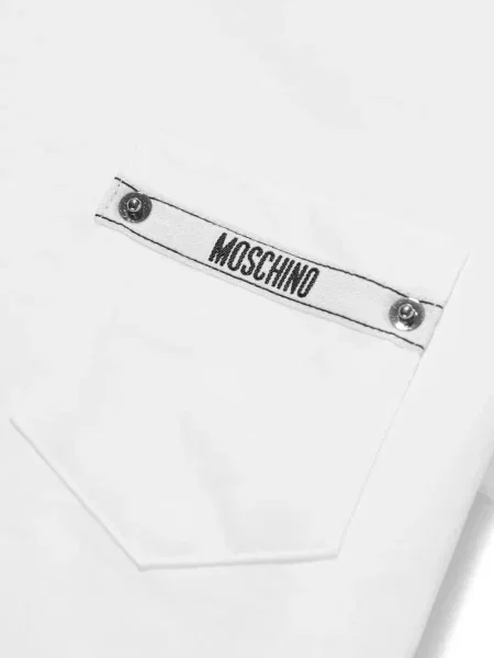 Koszulka dziecięca Moschino biała