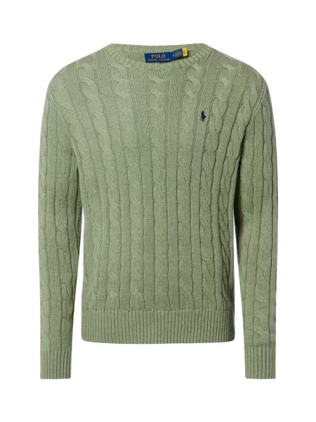 Polo Ralph Lauren sweter z dzianiny Mężczyźni M zielony