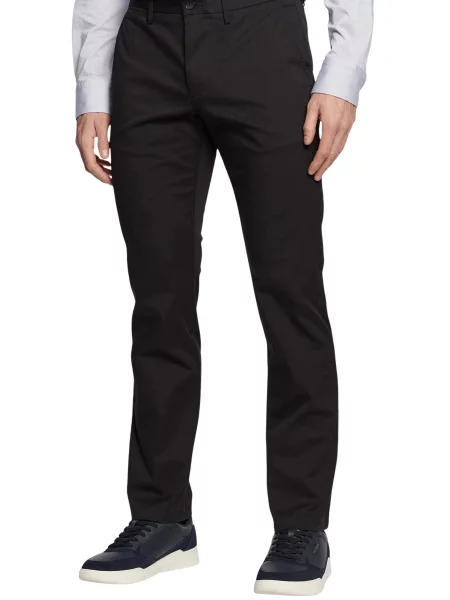 Pantaloni Tommy Hilfiger negru