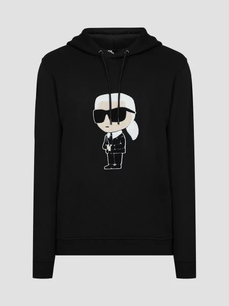 Толстовка Karl Lagerfeld чорна