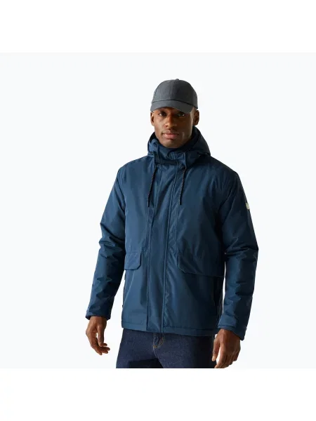 Geacă de ploaie pentru bărbați REGATTA Sterlings moonlight denim/navy albastru închis