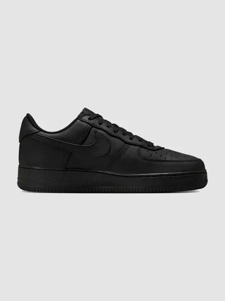 Кросівки повсякденні NIKE Air Force 1 Low шкіра/штучна шкіра чорний