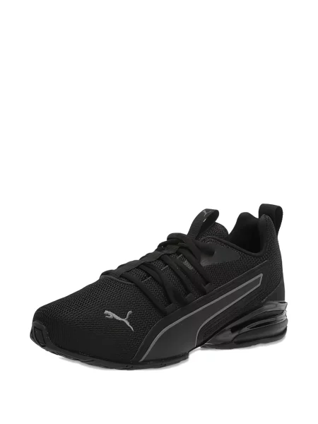Sneakerși Puma cu șireturi din dantelă negru