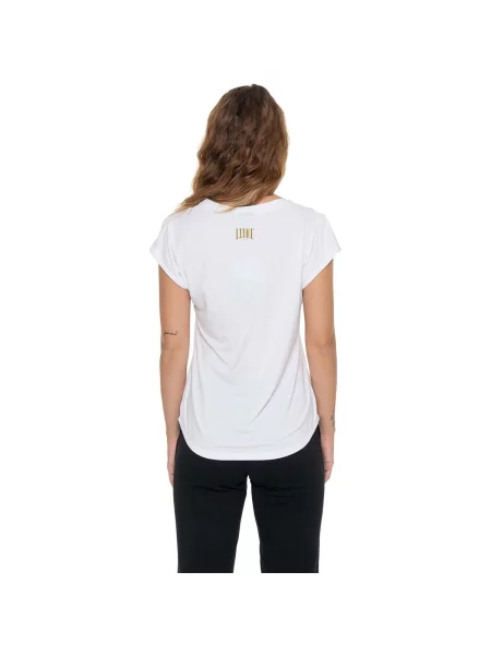 Scurt tricou Leone 1947 cu mâneci scurte alb