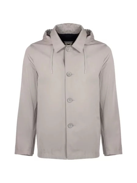 Șnur de strângere geacă Herno gri