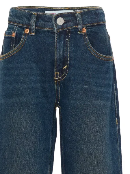 Jeansy straight leg dziecięce Levi's niebieskie