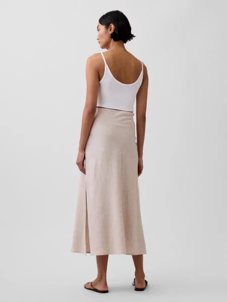 Fusta maxi Gap de in negru