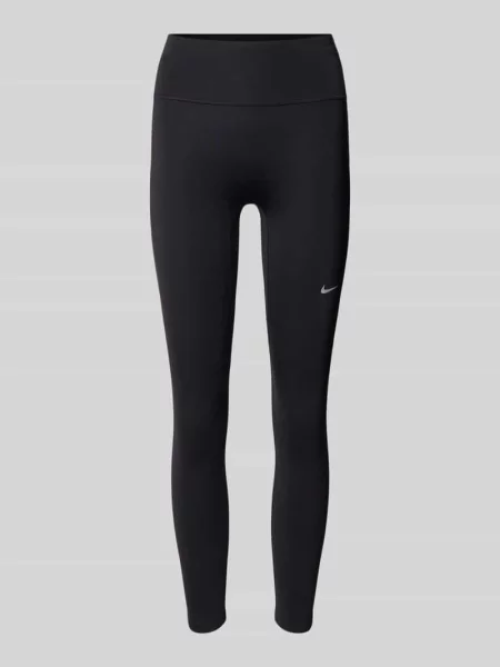 Legginsy z logo Nike Training czarne