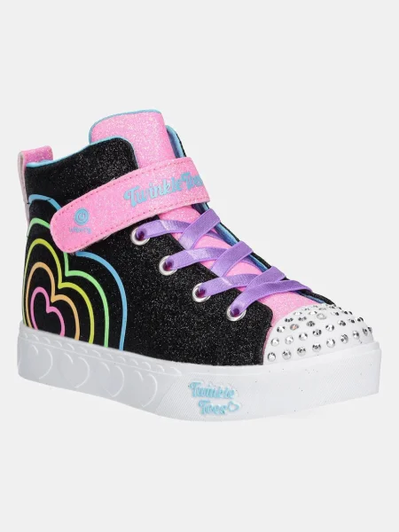Skechers gyerek sportcipő HEART STEPS HEART GLOW fekete