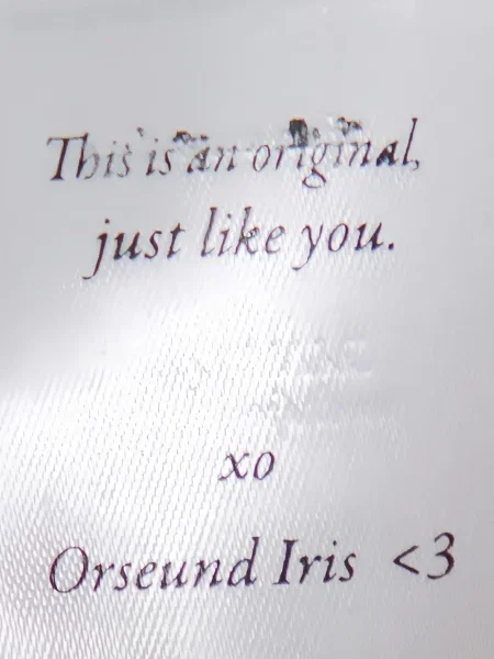 Felső Orseund Iris piros