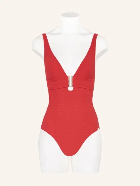 Maryan Mehlhorn Strój Kąpielowy The Bloom rot czerwony