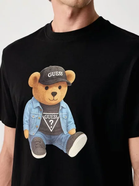 Guess T-shirt czarna