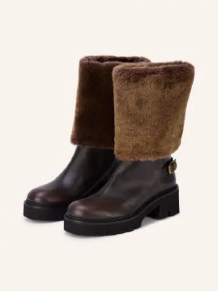 Roberto Festa Boots Sestrier tmavě / zlatá hnědá