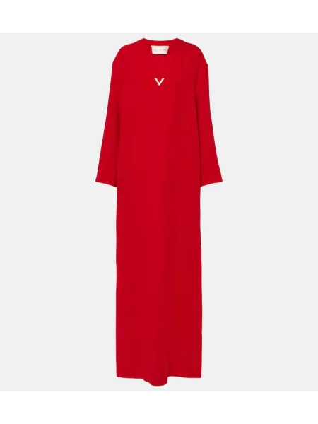 Rochie Valentino de mătase roșu