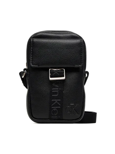 Чанта през рамо Calvin Klein черно