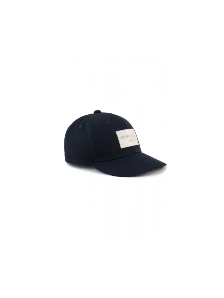 Czapka z daszkiem Emporio Armani z logo niebieska