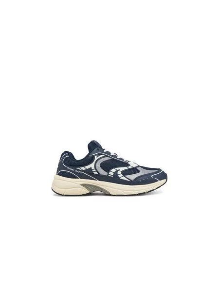 Tommy Jeans Sneakersy Tmavomodrá