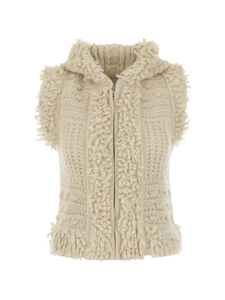 Vestă Fendi tricotate cu glugă