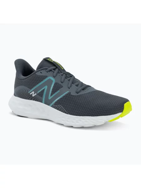 Мъжки обувки за бягане New Balance Fresh Foam V3 graphite/alkaline green/faded teal сиво