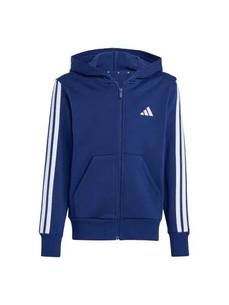 ADIDAS SPORTSWEAR Hanorac Essentials albastru închis alb