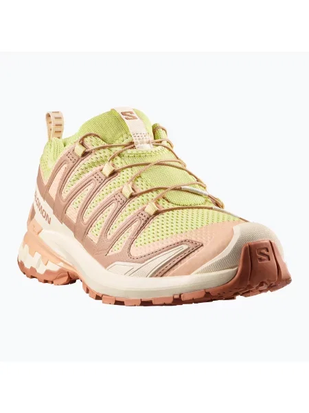 Női futócipő Salomon XA Pro 3D V9 endive/burro/almond cream. Méret: 40 EU barna