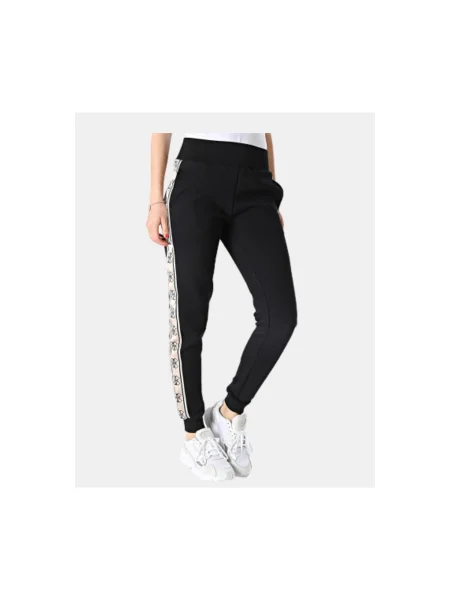 Guess pantaloni de trening BRITNEY maro