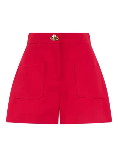 Spodnie Moschino czerwone