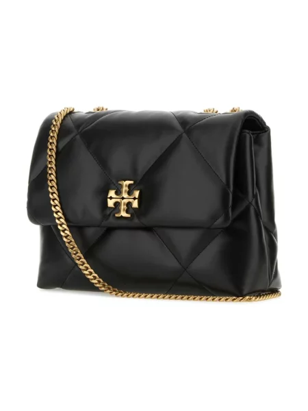 Torebka Tory Burch z nadrukiem czarna
