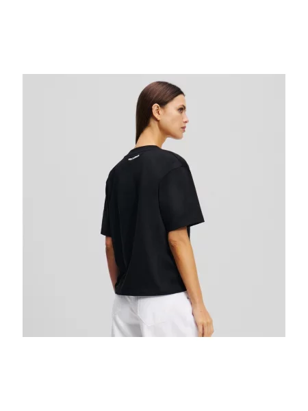Karl Lagerfeld tricou din negru