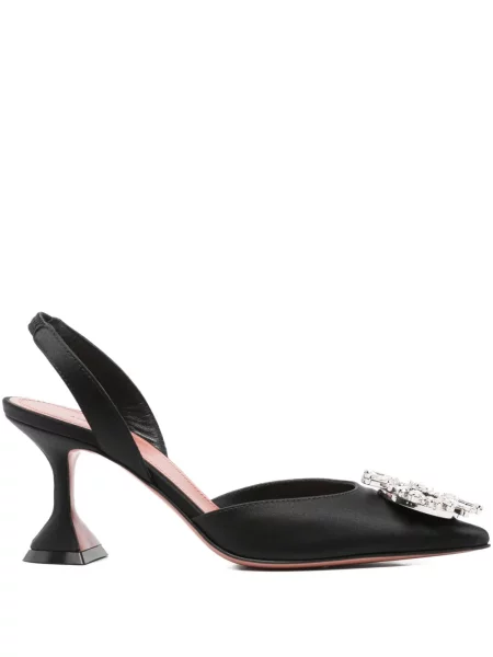 Pantofi cu toc Amina Muaddi negru