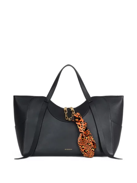Masnis bőr leopárdmintás medál Givenchy narancsszínű