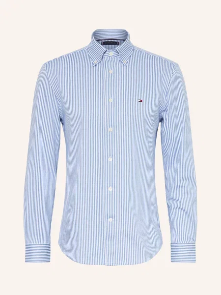 Tommy Hilfiger Košile Regular Fit modrá bílá